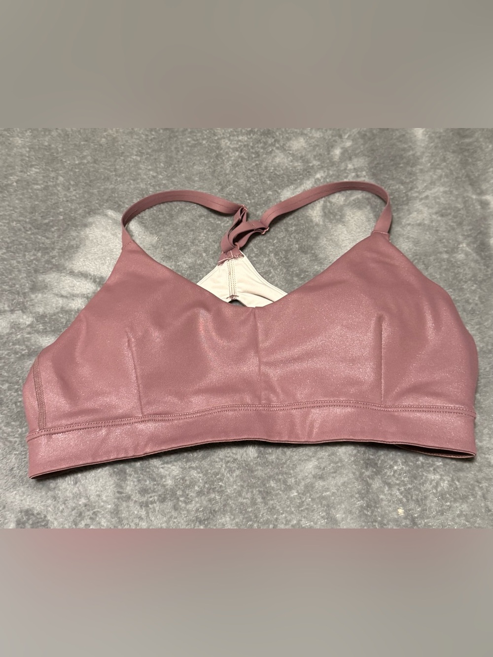 Zella Dusty Rose Sports Bralette with Racerback